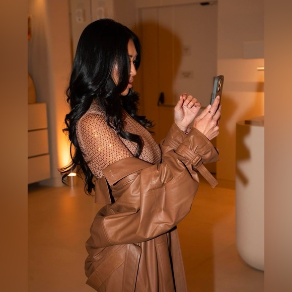 Swarovski x skims maxi dress 🤎 NIB - Picture 4 of 12